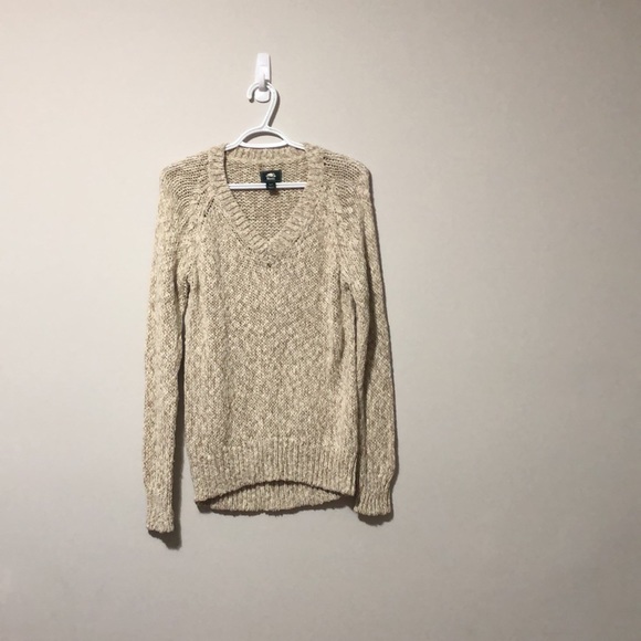 2 ROOTS Sweaters. Green and Oat SzS Soft 90% Cotton and 10% Raime. - Picture 8 of 9